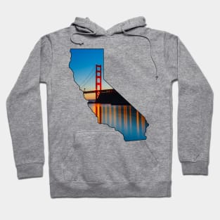 California (Golden Gate Bridge at Sunset) Hoodie